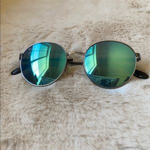 Rayban round blue sunglasses